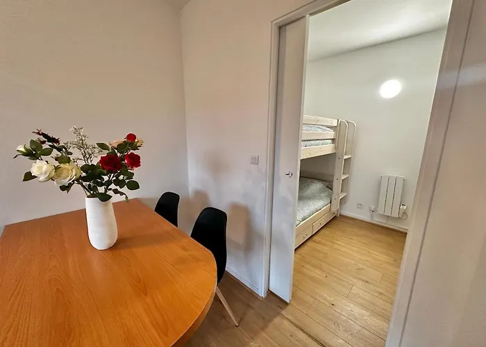 Appartement Isabelle - 31m2 Confortable En Rdc Avec Parking Et Terrasse Berck